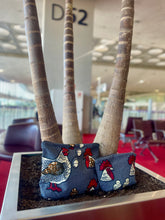 Carica l'immagine nel visualizzatore di Gallery, Pochette Famille Denim Wax