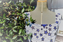 Carica l'immagine nel visualizzatore di Gallery, Abito Linda Promenade in Star Wax bianco