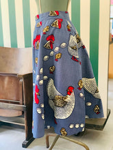 Carica l'immagine nel visualizzatore di Gallery, Gonna Madrina in Famille denim wax