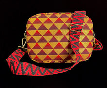 Carica l'immagine nel visualizzatore di Gallery, Bonny Bag Big Burgundi Tetris NEW!!!