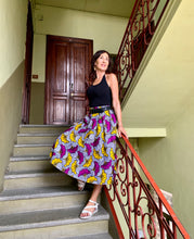 Carica l'immagine nel visualizzatore di Gallery, Gonna Mahotella in Fleur de Mariage Purple Yellow