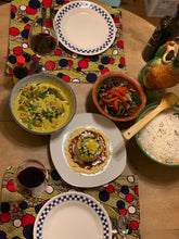 Carica l'immagine nel visualizzatore di Gallery, Set tovagliette Bamako Lunch in Je Ne Sais Pois wax