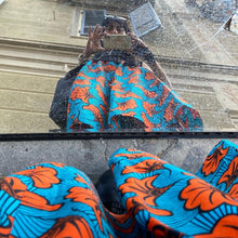 Carica l'immagine nel visualizzatore di Gallery, Gonna Mahotella in Fleur de Mariage orange Wax