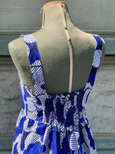 Carica l'immagine nel visualizzatore di Gallery, Abito Linda Promenade in Fleurs De Mariage Blue Wax