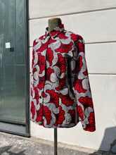 Carica l'immagine nel visualizzatore di Gallery, Camicia in Fleurs de Marriage Red