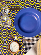 Carica l'immagine nel visualizzatore di Gallery, Set tovagliette Bamako Lunch in Occhio del mio rivale purple yellow