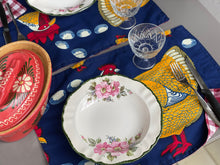 Carica l'immagine nel visualizzatore di Gallery, Set tovagliette Bamako Lunch in Famille Navy wax