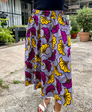 Carica l&#39;immagine nel visualizzatore di Gallery, Gonna Mahotella in Fleur de Mariage Purple Yellow
